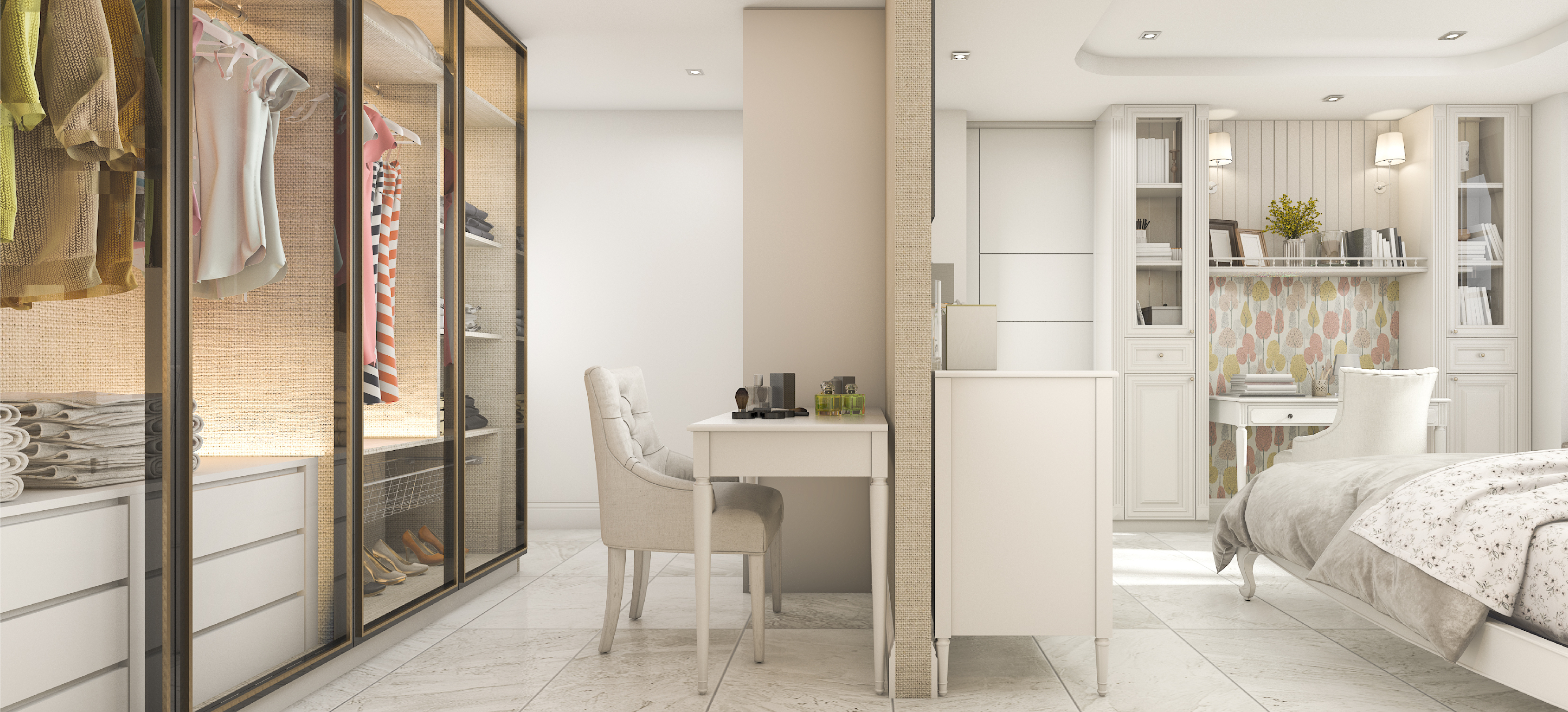 Modular dressing top room furniture
